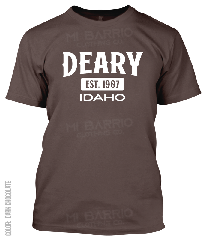 Deary, Idaho Athletic T-Shirt