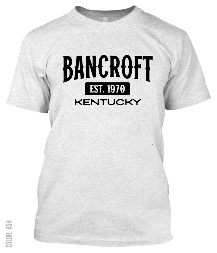 Bancroft, Kentucky Athletic T-Shirt