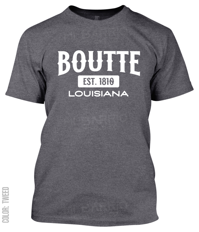Boutte, Louisiana Athletic T-Shirt