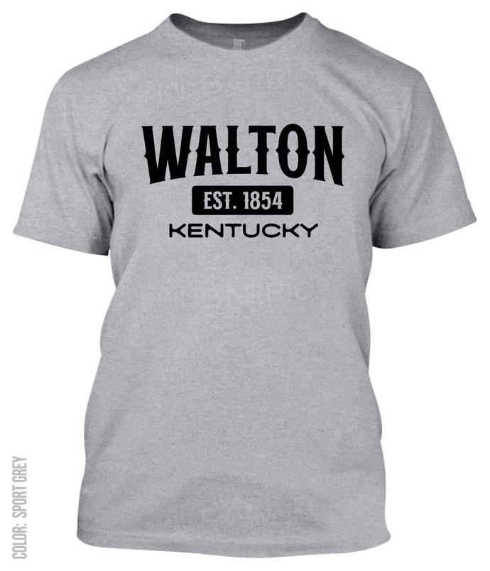 Walton, Kentucky Athletic T-Shirt
