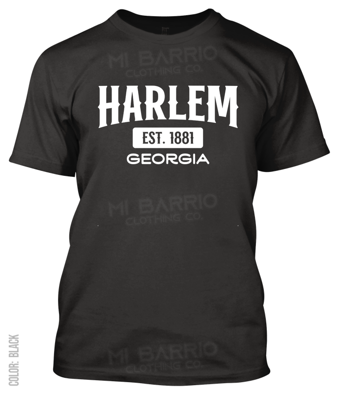 Harlem, Georgia Athletic T-Shirt