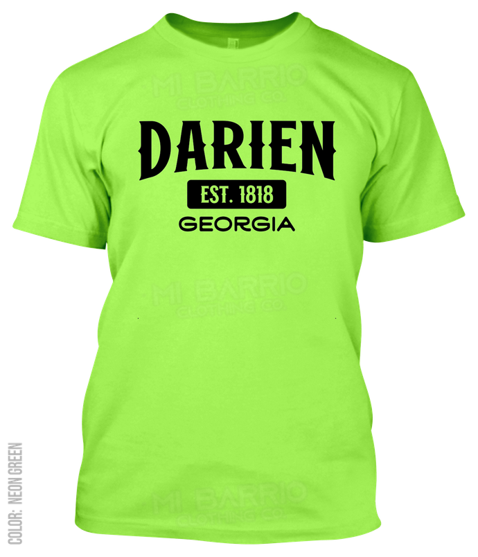 Darien, Georgia Athletic T-Shirt