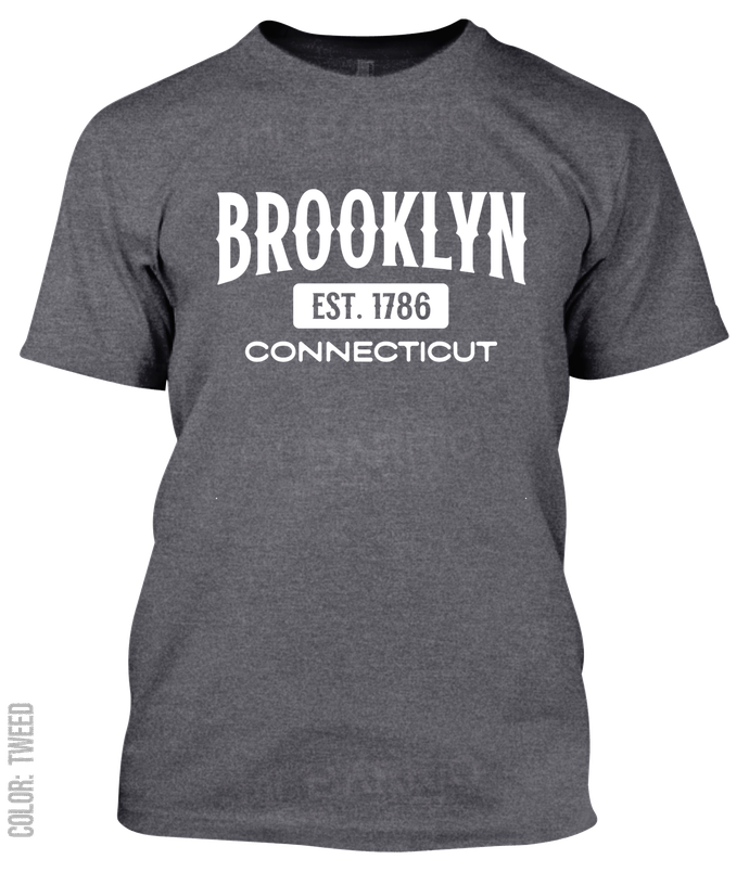 Brooklyn, Connecticut Athletic T-Shirt
