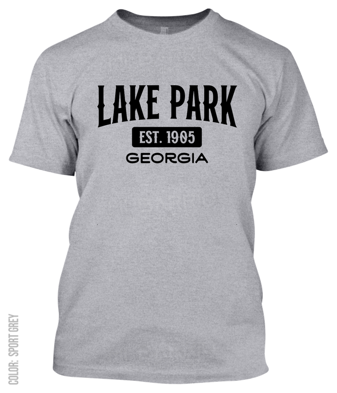 Lake Park, Georgia Athletic T-Shirt