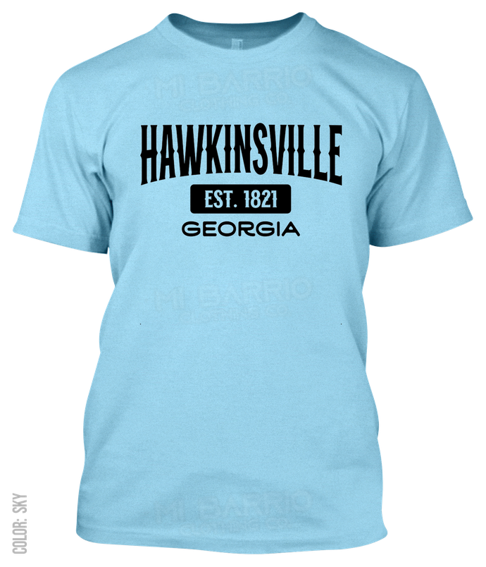 Hawkinsville, Georgia Athletic T-Shirt