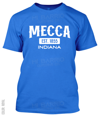 Mecca, Indiana Athletic T-Shirt
