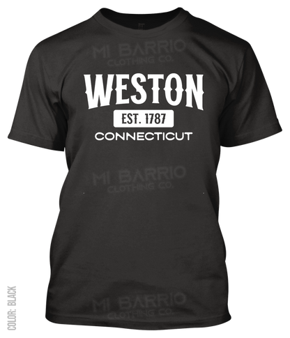 Weston, Connecticut Athletic T-Shirt