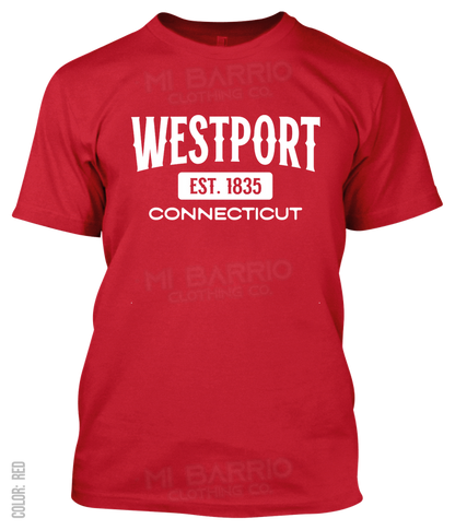 Westport, Connecticut Athletic T-Shirt
