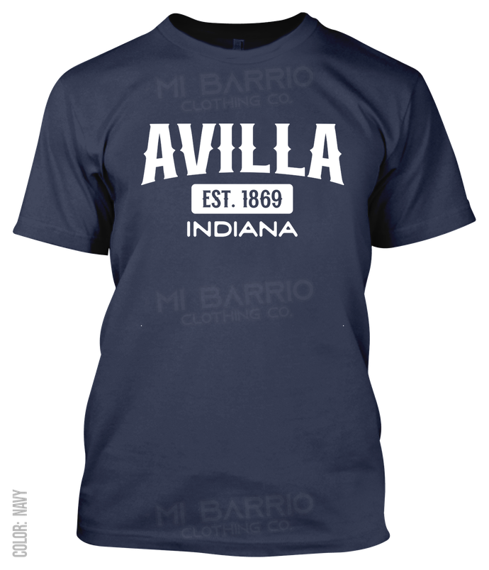 Avilla, Indiana Athletic T-Shirt