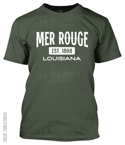 Mer Rouge, Louisiana Athletic T-Shirt