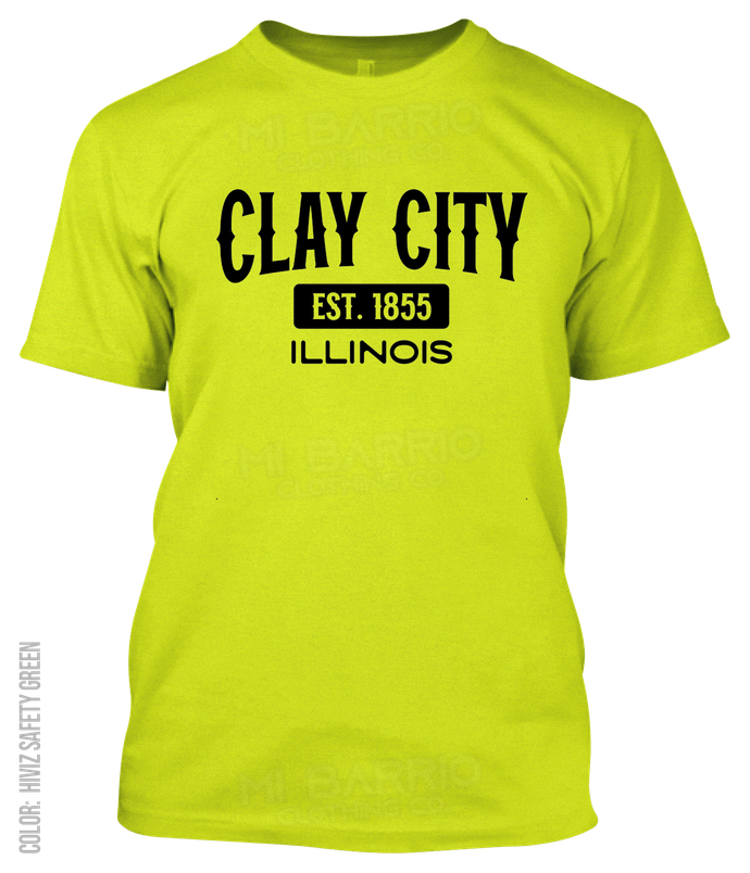 Clay City, Illinois Athletic T-Shirt