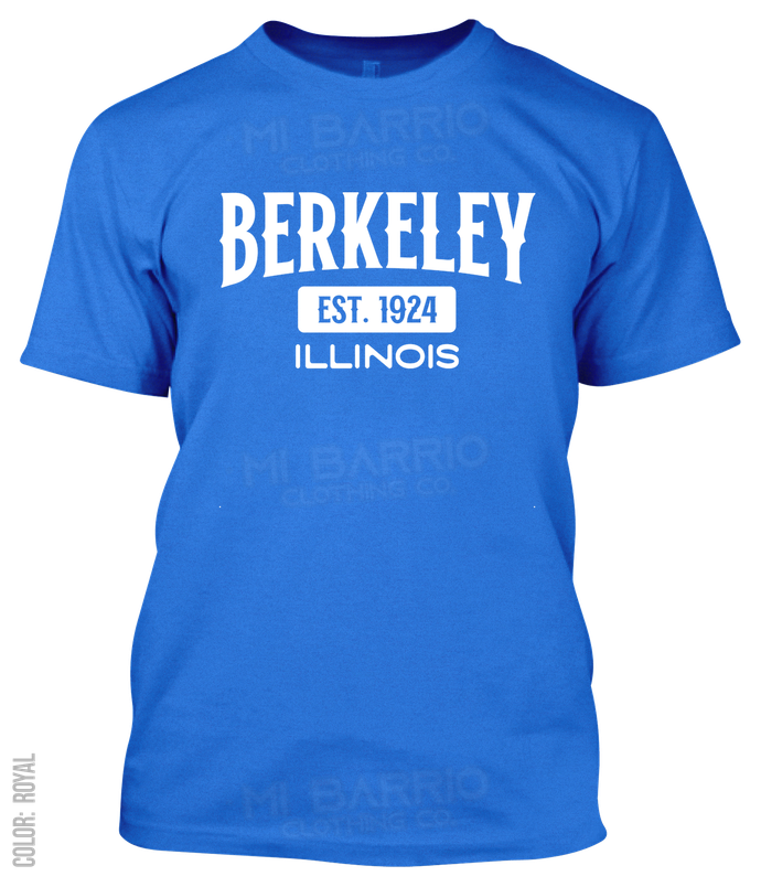 Berkeley, Illinois Athletic T-Shirt