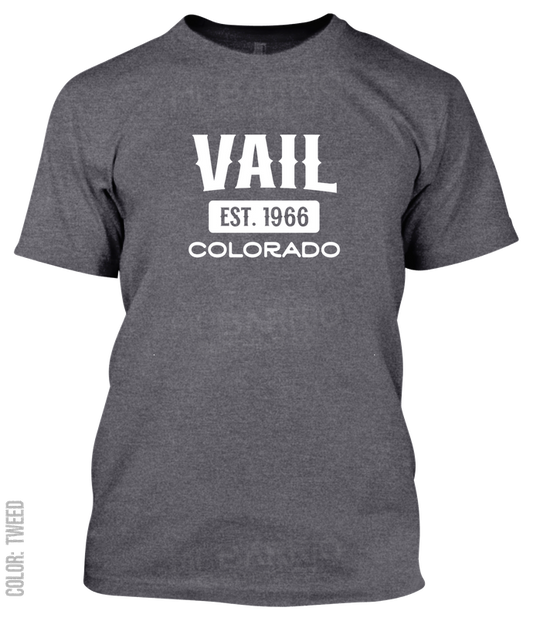 Vail, Colorado Athletic T-Shirt