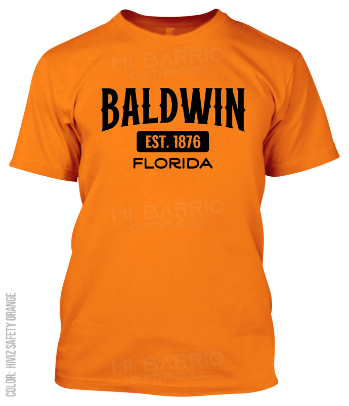 Baldwin, Florida Athletic T-Shirt