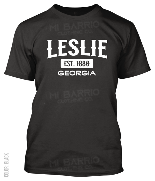 Leslie, Georgia Athletic T-Shirt