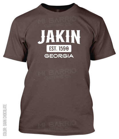 Jakin, Georgia Athletic T-Shirt
