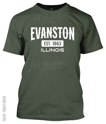 Evanston, Illinois Athletic T-Shirt