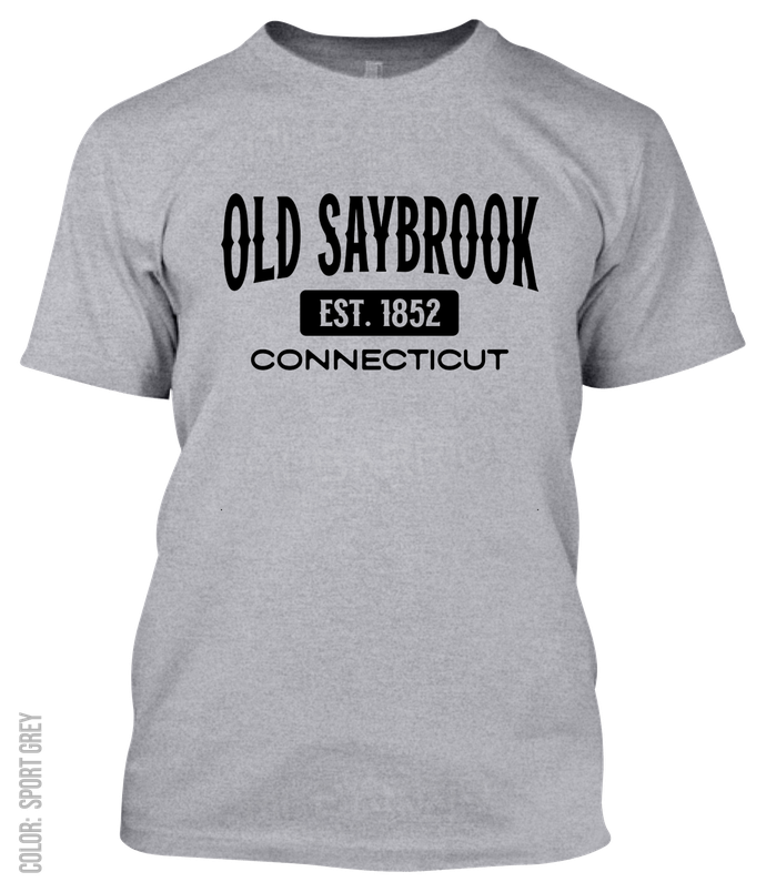 Old Saybrook, Connecticut Athletic T-Shirt