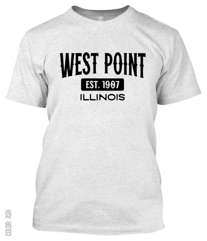 West Point, Illinois Athletic T-Shirt