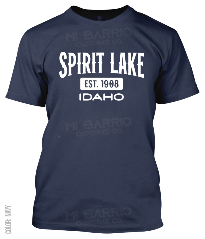 Spirit Lake, Idaho Athletic T-Shirt