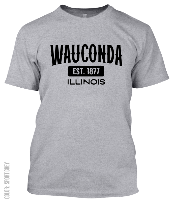 Wauconda, Illinois Athletic T-Shirt