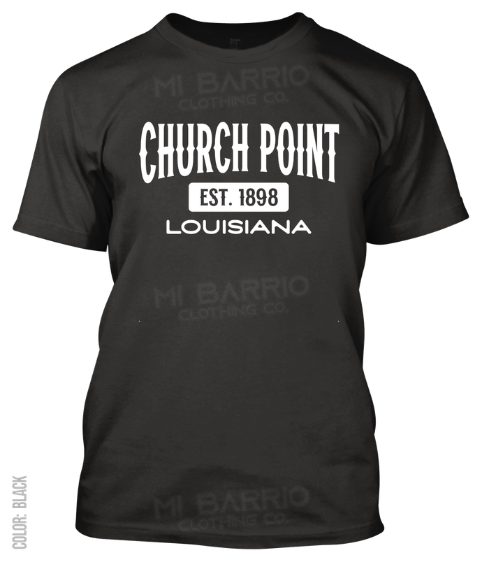 Church Point, Louisiana Athletic T-Shirt