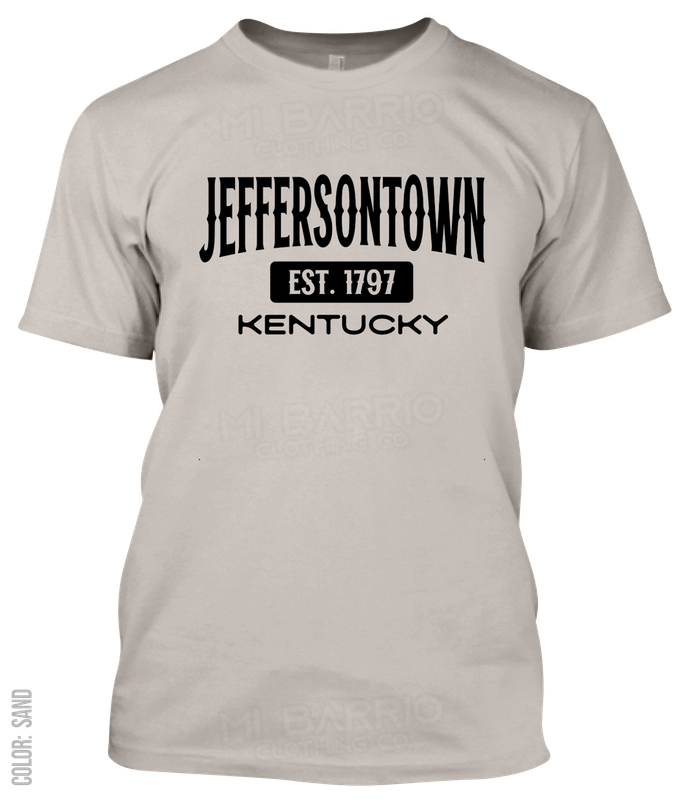 Jeffersontown, Kentucky Athletic T-Shirt