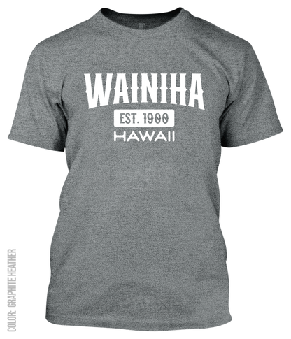 Wainiha, Hawaii Athletic T-Shirt