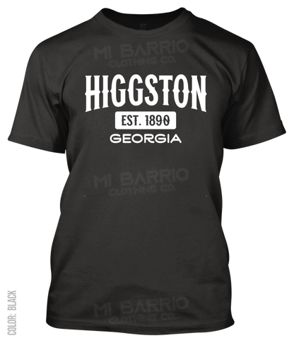 Higgston, Georgia Athletic T-Shirt