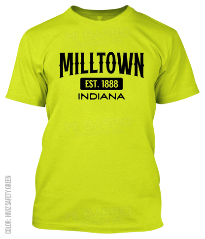 Milltown, Indiana Athletic T-Shirt