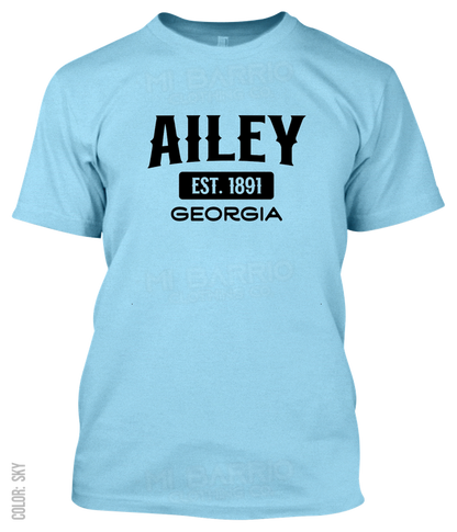 Ailey, Georgia Athletic T-Shirt