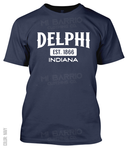 Delphi, Indiana Athletic T-Shirt