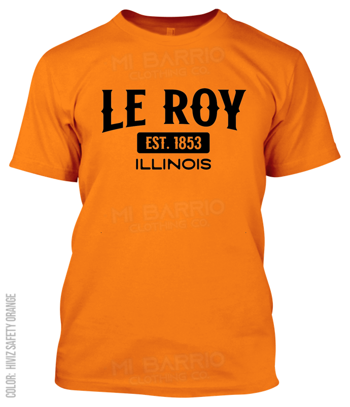 Le Roy, Illinois Athletic T-Shirt