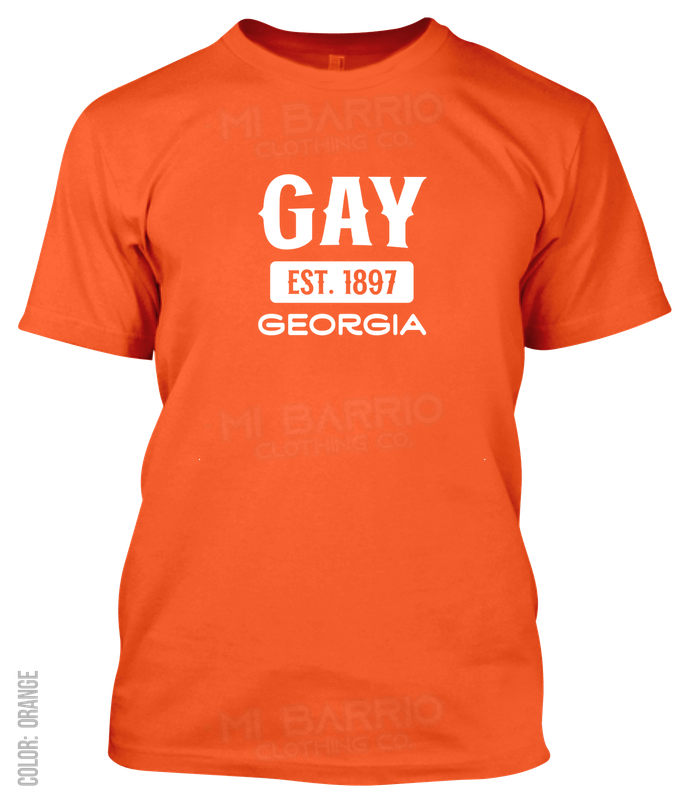 Gay, Georgia Athletic T-Shirt
