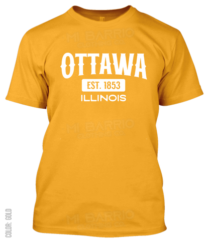 Ottawa, Illinois Athletic T-Shirt