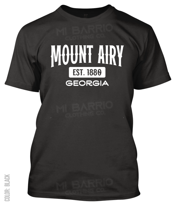 Mount Airy, Georgia Athletic T-Shirt