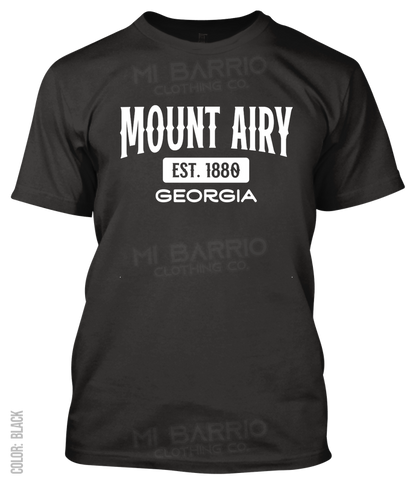 Mount Airy, Georgia Athletic T-Shirt