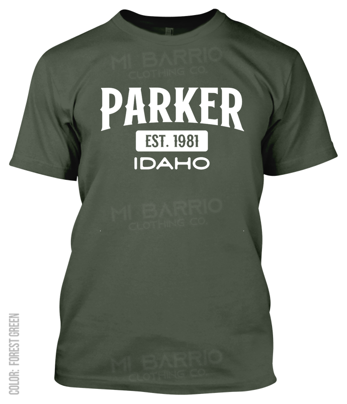 Parker, Idaho Athletic T-Shirt