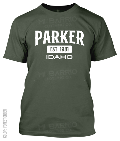 Parker, Idaho Athletic T-Shirt