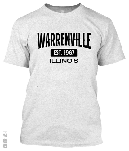 Warrenville, Illinois Athletic T-Shirt