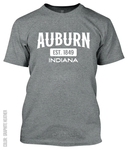 Auburn, Indiana Athletic T-Shirt