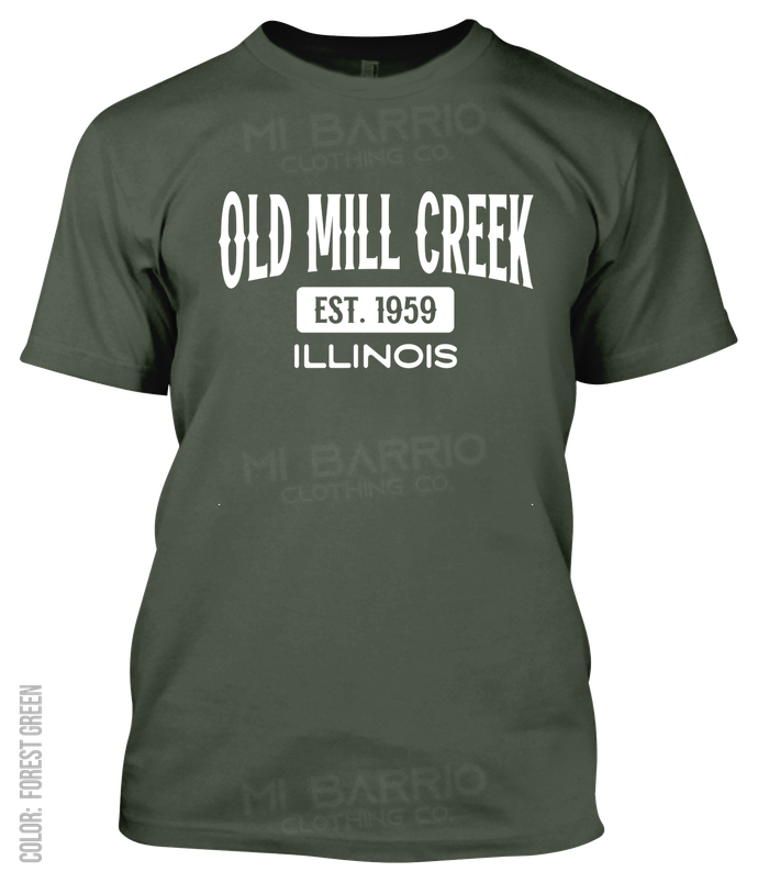 Old Mill Creek, Illinois Athletic T-Shirt