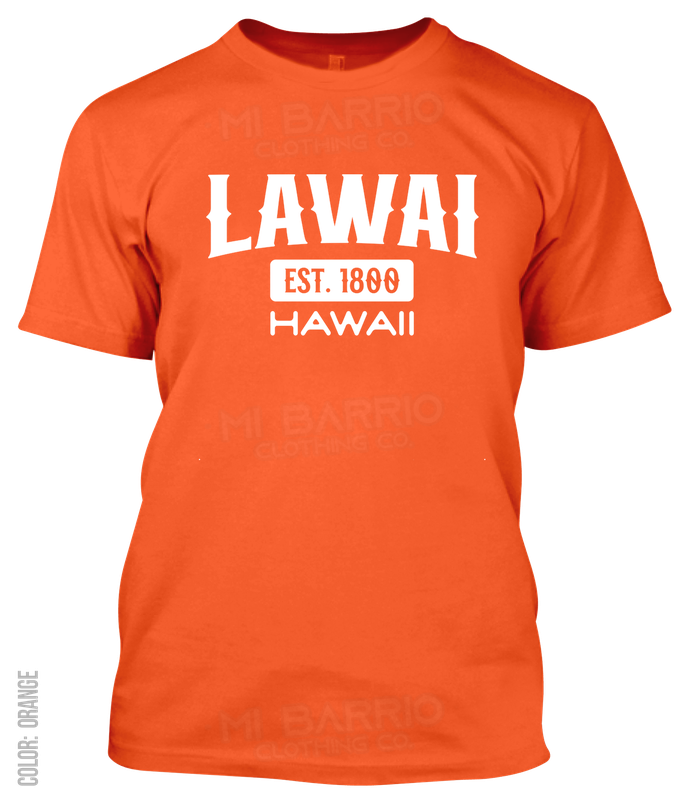Lawai, Hawaii Athletic T-Shirt