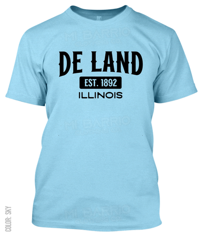 De Land, Illinois Athletic T-Shirt