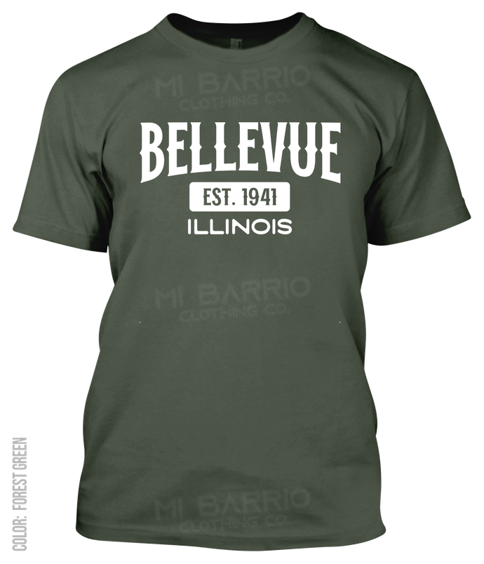 Bellevue, Illinois Athletic T-Shirt