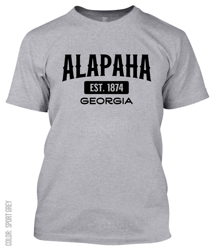 Alapaha, Georgia Athletic T-Shirt