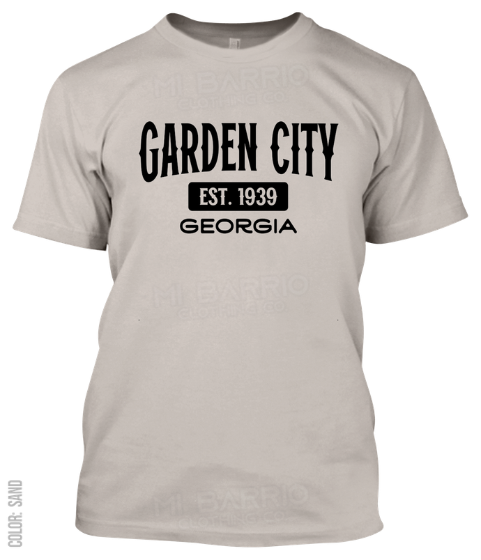 Garden City, Georgia Athletic T-Shirt