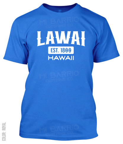 Lawai, Hawaii Athletic T-Shirt