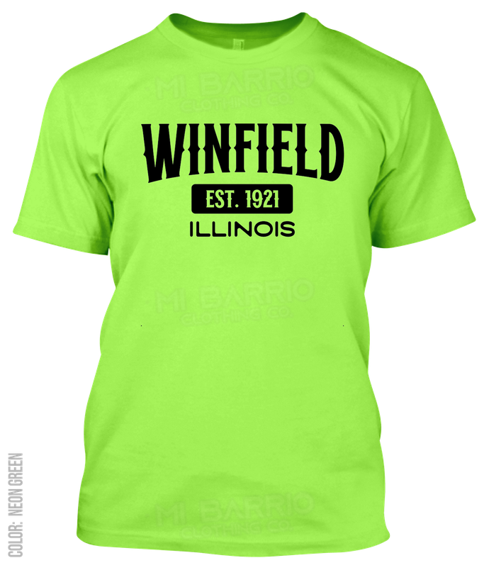 Winfield, Illinois Athletic T-Shirt