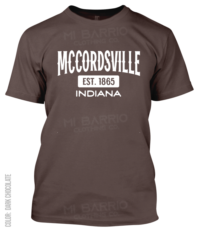 Mccordsville, Indiana Athletic T-Shirt